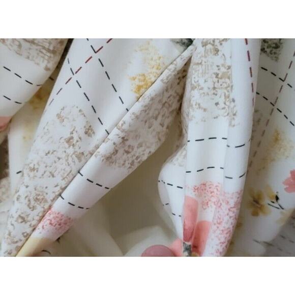 Alfred Dunner Womens Long Sleeve Zip Jacket Floral Petite Sz. 12P Beaded - Picture 7 of 9